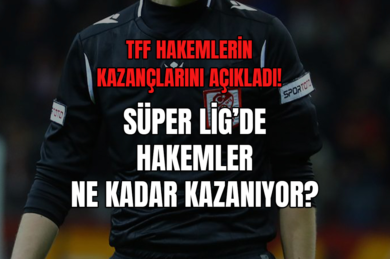 hakem maaşları